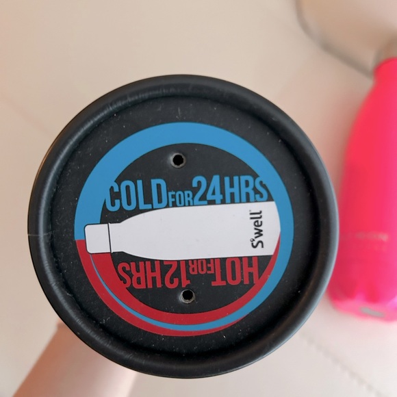 S’well Insulated Stainless Steel Water (hot/cold) Swell Bottle/Tumbler, Pink - Picture 9 of 9